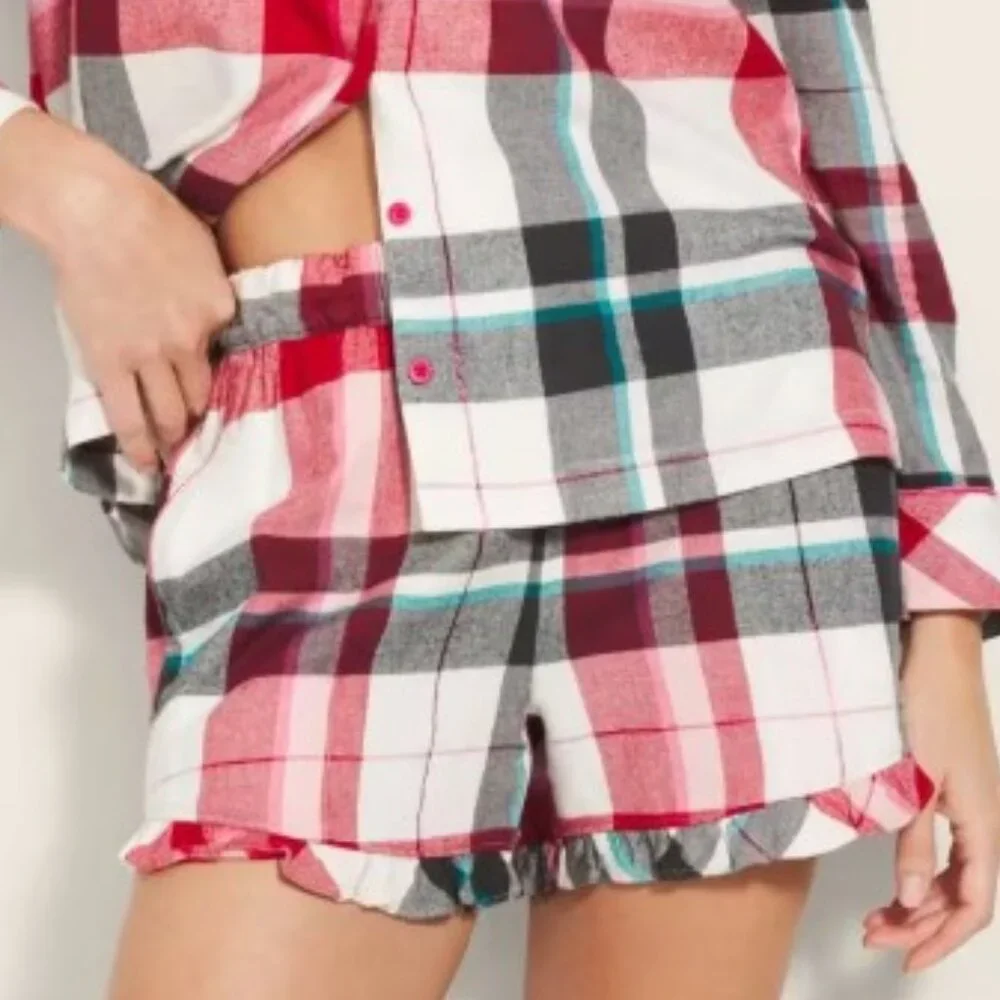 NWT Soma Flannel Super Soft Pajama Set